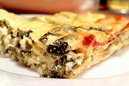 Špinačna polnočna pita