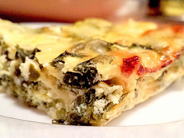 Špinačna polnočna pita