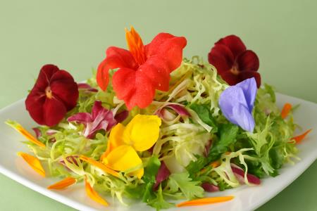 Včasih so jedli več cvetov