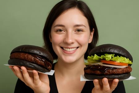 Črni hamburger hit na Japonskem