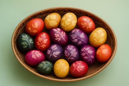 Barvita velikonočna jajca