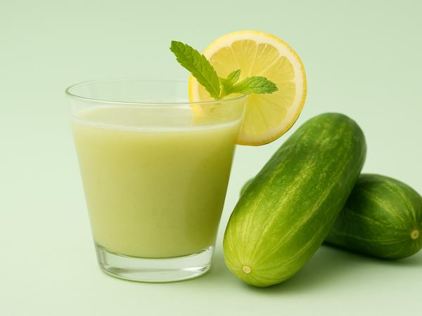 Sok iz kumare in limone, ki vas bo navdušil