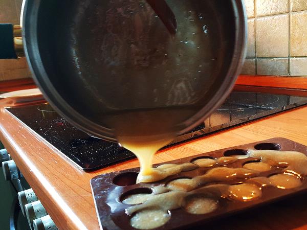 Domači mlečni bomboni brez trans maščob