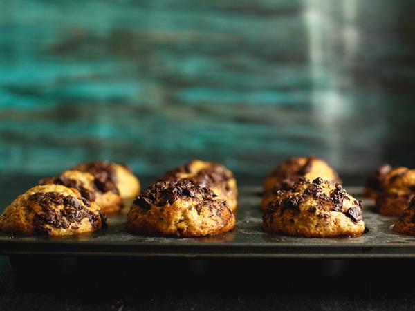 Bananafini: mafini, ki so dobri za srce, prebavo in energijo – brez glutena