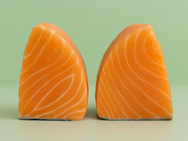 Poznate razliko med gojenim in divjim lososom?