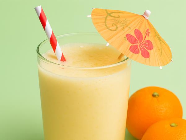 Pomaranča z mlekom za zdrav zaključek dneva