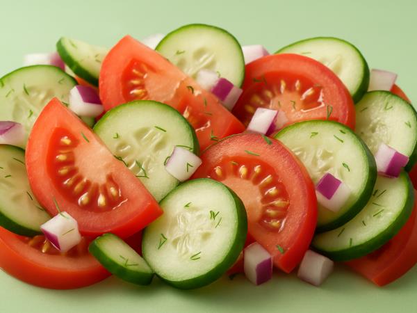 Ali veste, zakaj ne smete jesti paradižnika v kumarični solati?