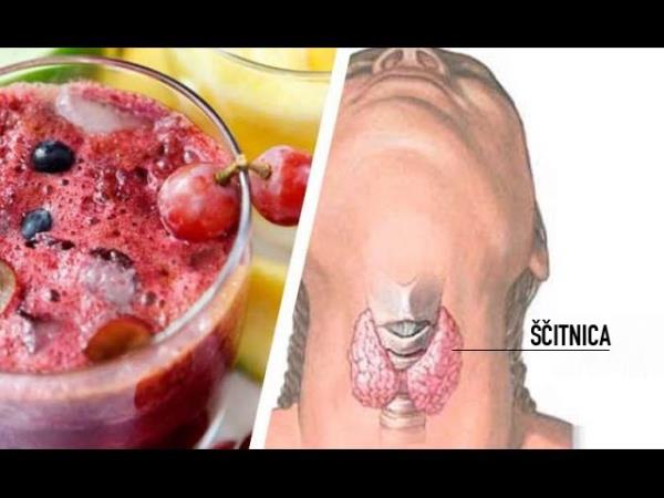 Sok, ki bo okrepil ščitnico in preprečil vnetja