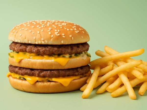 Ko kava sreča burger: zakaj ta kombinacija zmede vaš krvni sladkor
