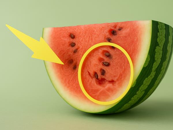 Če naletite na takšno lubenico, jo takoj vrzite proč