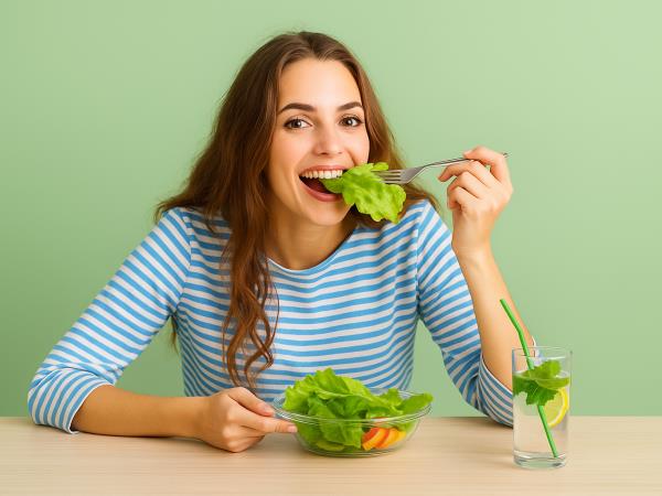 Ko vroče sonce priganja k mizi: zakaj je zelena solata najboljša poletna dieta?