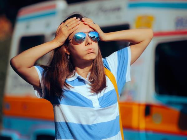 Kaj, če dobite sončno kap?