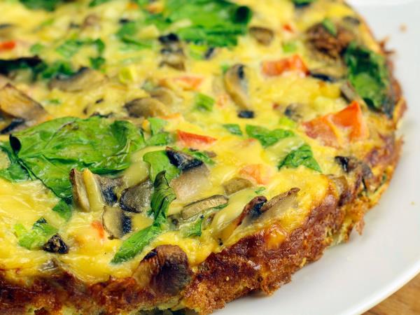 Fritata z mletim mesom