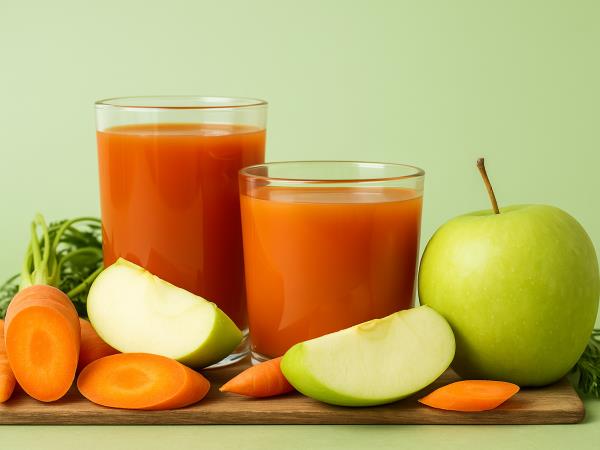 Tri sestavine, en smoothie: zakaj nutricionisti prisegajo na to jutranjo kombinacijo borovnic, korenja in jabolka