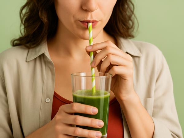 Tri živila, en kozarec: zeleni sok, ki ga nutricionisti priporočajo za boljšo odpornost