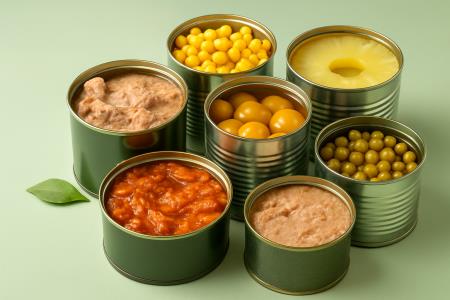 Previdno s hrano iz konzerv