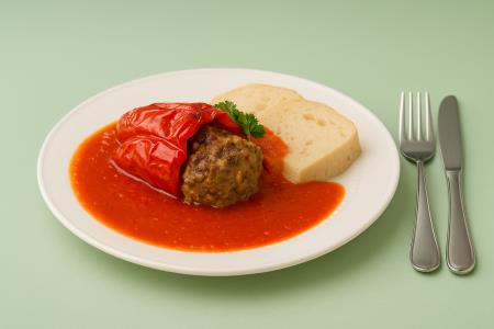 Polnjena paprika brez riža: klasika, ki se je sama prenovila